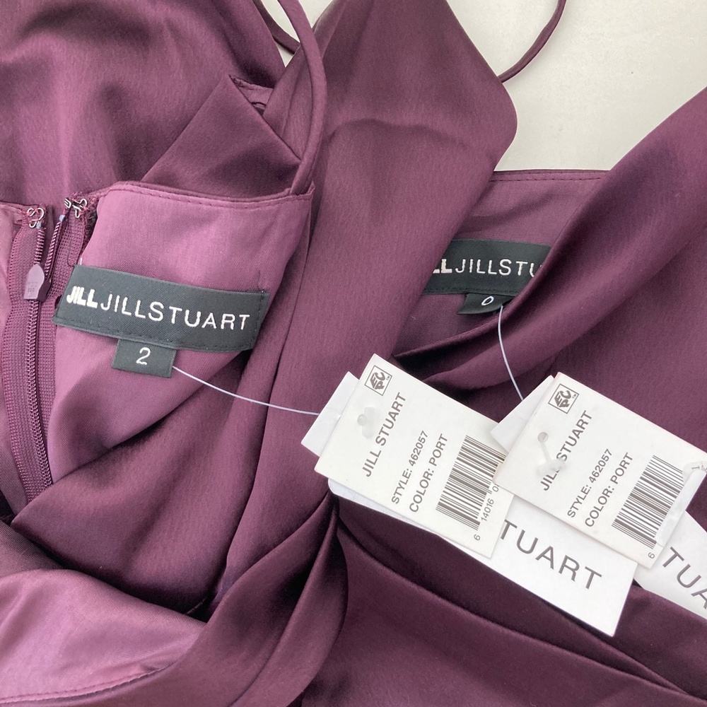 JILL JILL STUART Side Draped Jumpsuit - Picture 6 of 8